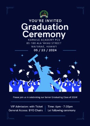 You are Invited - Class of 2024 Graduation